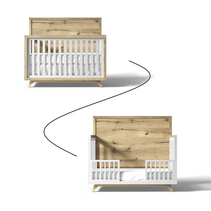 Romina Uptown Toddler Rail for Convertible Crib