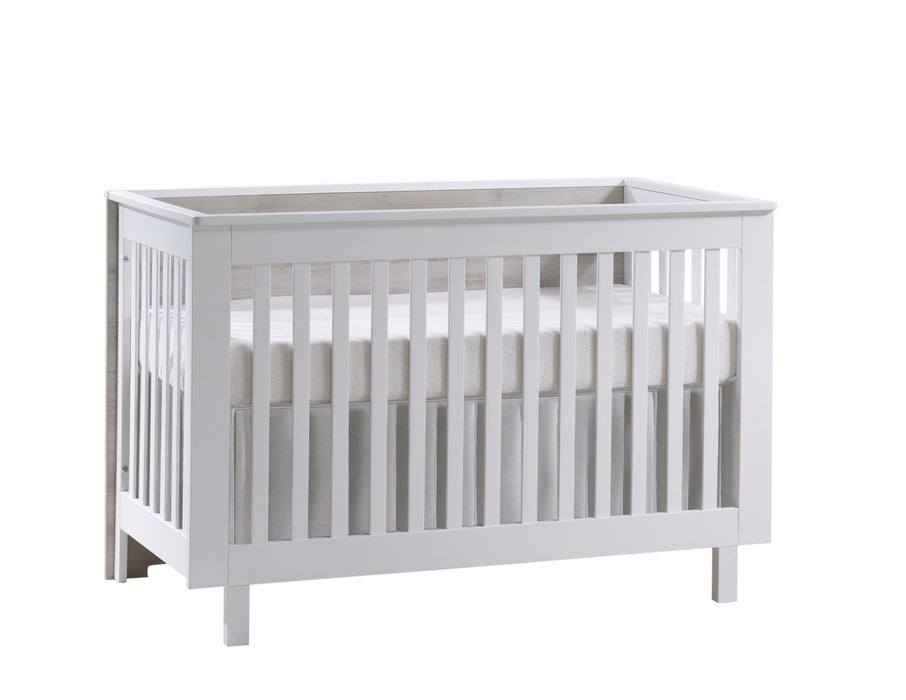 Tulip Urban Convertible Crib + 3 Drawer Dresser Set