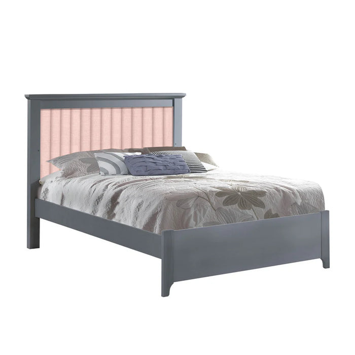 Natart Taylor Double Bed with Upholstered Panel