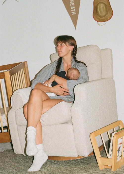 Oilo Harlow Gliding Swivel Nursery Recliner