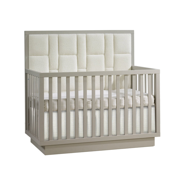 Natart Como Convertible Crib with Upholstered Panel