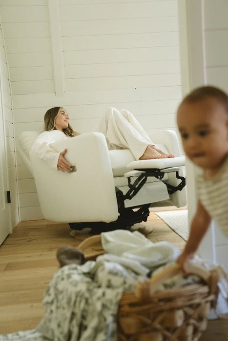 Oilo Drew Gliding Swivel Nursery Recliner