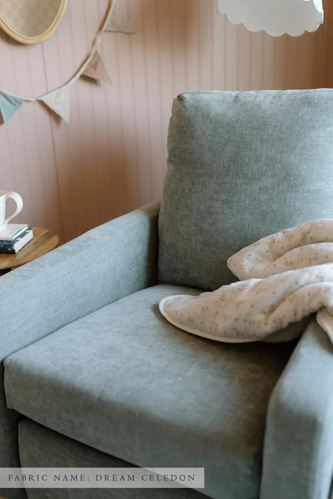 Oilo Drew Gliding Swivel Nursery Recliner