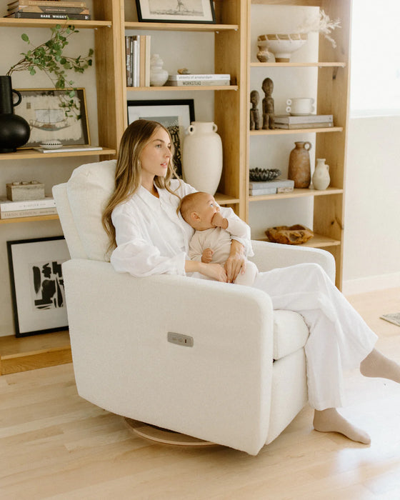 Oilo Drew Gliding Swivel Nursery Recliner