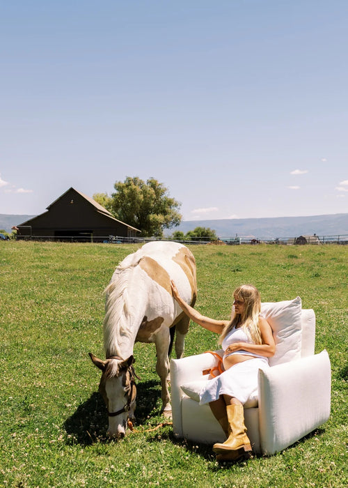 Oilo James: A Chair And A Half - Gliding Swivel Nursery Recliner