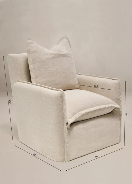 Oilo Margot Swivel Nursery Glider