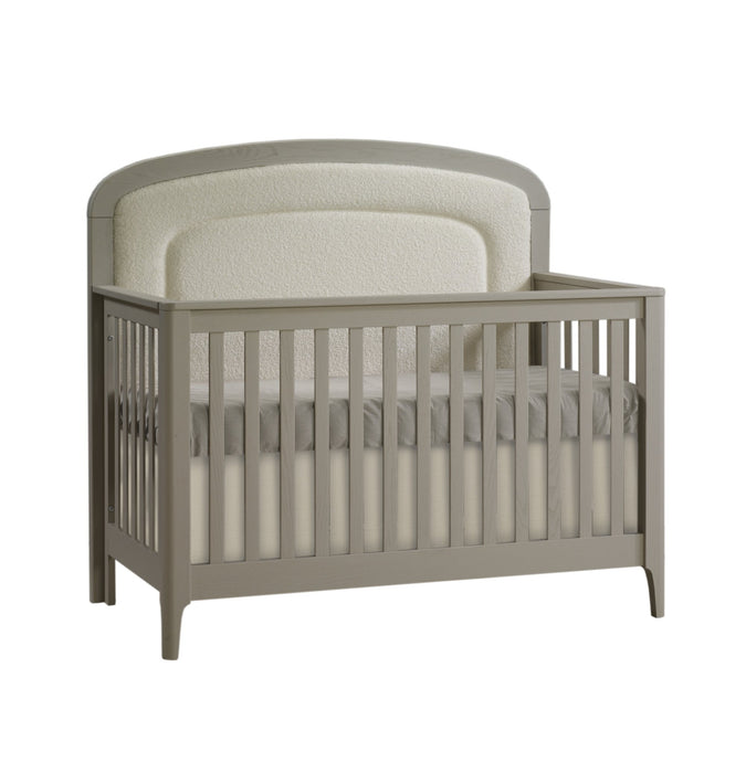 Natart Palo Convertible Crib with Upholstered Panel