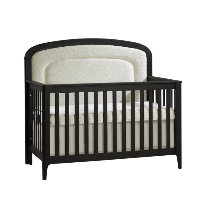 Natart Palo Convertible Crib with Upholstered Panel