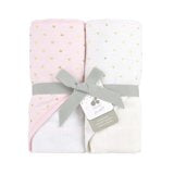 Just Born Sparkle 2 Pack Hooded Towel