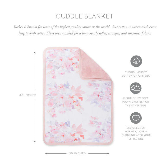 Oilo Cuddly Blanket Prim Floral