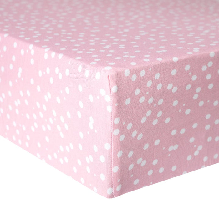 Copper Pearl Premium Fitted Crib Sheet