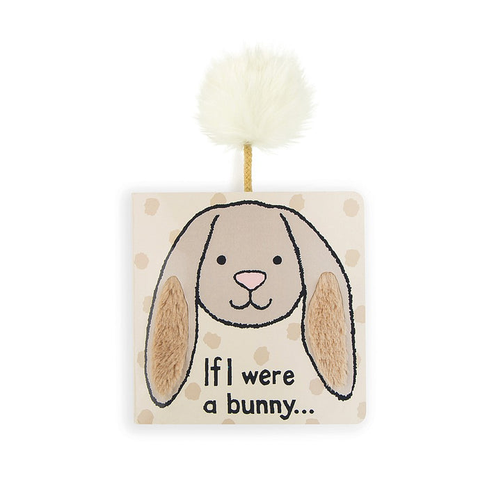 JellyCat If I Were A Bunny Book With Bashful Bunny (Medium)