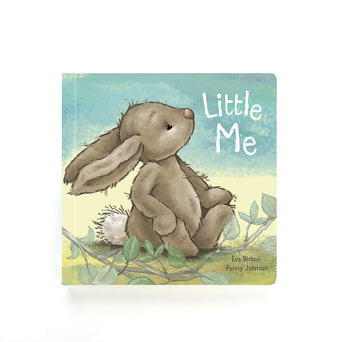 JellyCat Book With Plush Beige Bunny
