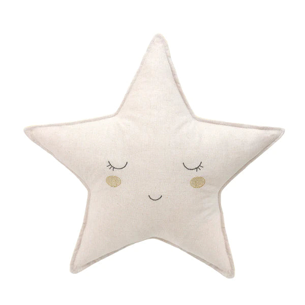 Mon Ami Linen Shining Star Pillow