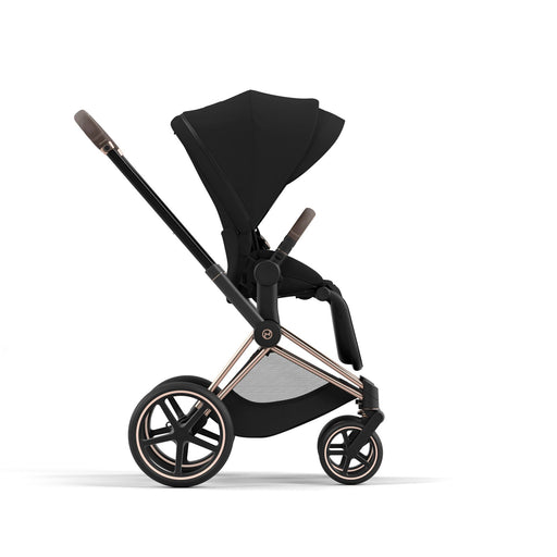 Cybex Priam4 Complete Stroller + Lux Carry Cot (Rose Gold Frame)