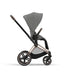 Cybex Priam4 Complete Stroller + Lux Carry Cot (Rose Gold Frame)