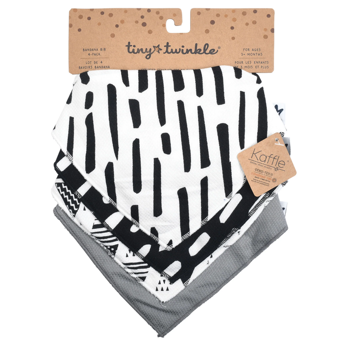 Kaffle Bandana Bibs - 4 Pack